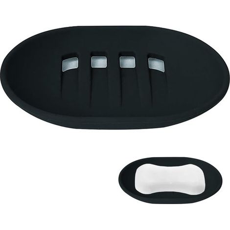 Porte-savon, amovible, portable, accessoires de salle de bain, facile à nettoyer, garde le savon au sec, boîte à savon de voyage, en plastique. (1/5)