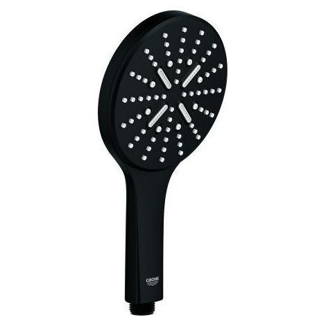 Doccetta a mano Rainshower SmartActive 130 22127 3 getti 9,5l nero phantom
