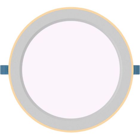 Faretto LED Incasso Pannello Rotondo 24W Ultra Slim Soffitto Luce Calda HC (1/5)