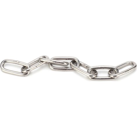 Chaîne de levage robuste en acier inoxydable 304 de 2 mètres pour lustres et vêtements