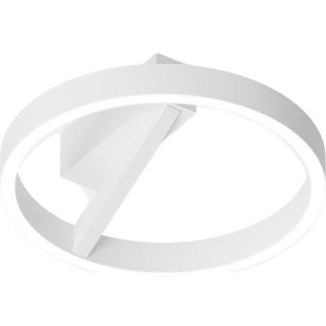 Plafonnier Led Criseide P/P - 40W 2100Lm 3000K Dimmable Coupe De Phase En Aluminium Finition Blanc Satiné - Gealuce (1/3)