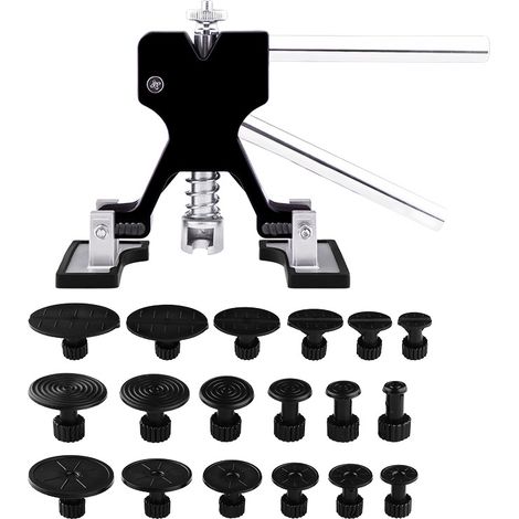 Débosselage sans peinture - Kit 18 ventouses - Réparation carrosserie automobile, moto, réfrigérateur - Acier inoxydable et plastique (1/5)