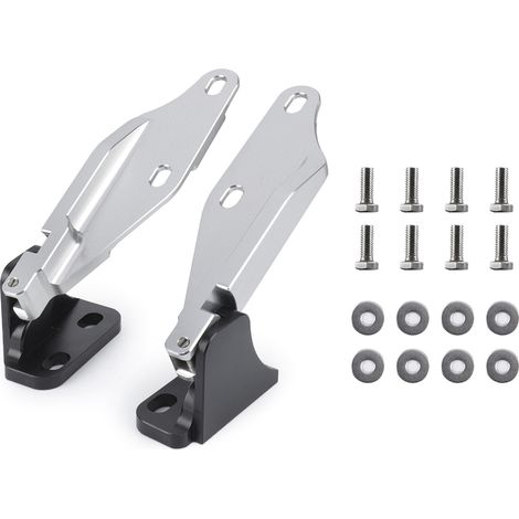 Loquets de charnière de capot à dégagement rapide en aluminium usiné pour Honda Civic EK EG6