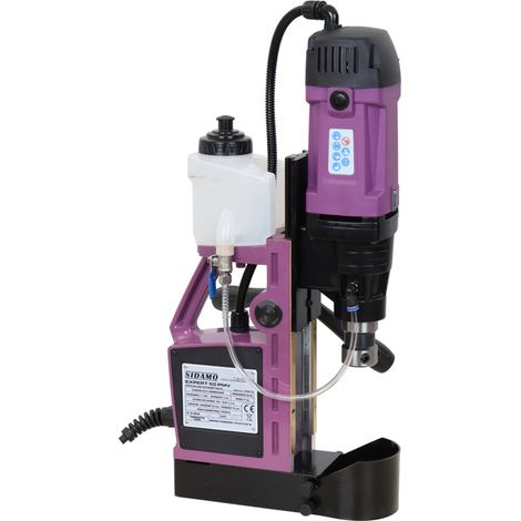 Perceuse à base magnétique EXPERT 50 PMV pour perçage et carottage sous lubrification de l'acier SIDAMO - 20502110