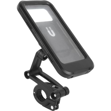 Support de fixation téléphone vélo étanche universel guidon silicone étui smartphone cyclisme moto (1/5)