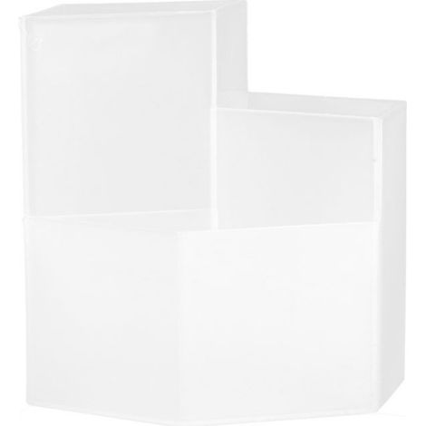 Porte-Pinceaux - Base Hexagonale - 11,8 x 11,3 cm - Plastique Transparent - Pour Maquillage Et Bureau - 1 Pièce (1/5)
