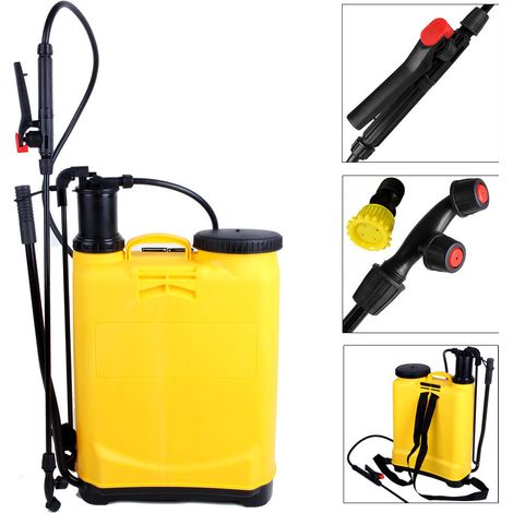 Pulverizador a presión para Plantas 16 L Amarillo (1/5)