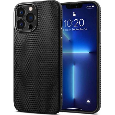Spigen Liquid Air iPhone 13 Pro matt schwarz