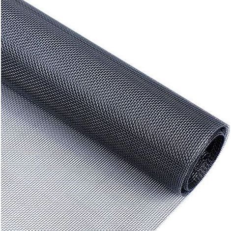 TAISHENGDA-1.5x2m Moustiquaire Sur mesure en Fibre de Verre Ignifuge Grand Store Toile Filet Voile Film Moustiquaire Plissée Adaptable Rigide Anti Moustique Mouche Insecte pour Porte Fenêtre Baie Vitr (1/5)