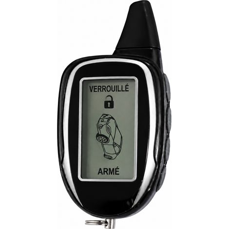 Télécommande LCD bidirectionnelle pour système d'alarme auto Scher-Khan Magicar 7, portée 800 m, 34 g – Livraison gratuite (1/3)
