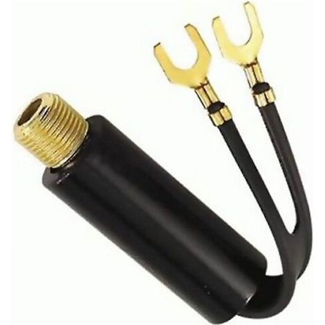 Adaptateur coaxial AV, transformateur d'adaptation d'antenne UHF/VHF/FM plaqué 70 à 300 ohms - FFY (1/5)