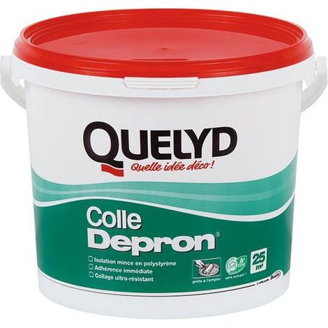 Colle multi-usage pour Depron 6KG – Fixation immédiate – Résistance extrême en collage final – Application facile au rouleau – Quelyd