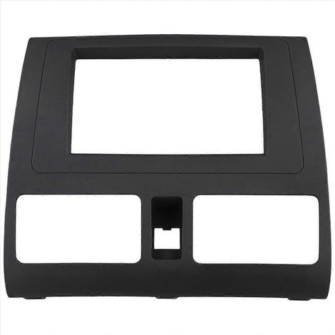 2DIN-Radioblende für Swift 2009, Kfz-Montagerahmen, schwarze Zierblende, universeller Autoradioadapter, Innenraum-Ersatzteil. (1/5)
