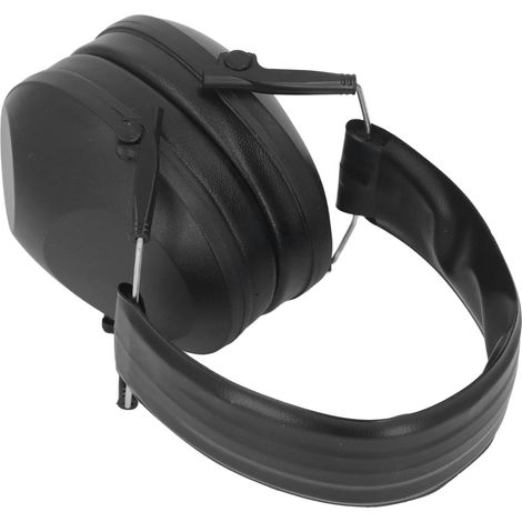 Casque antibruit de sécurité, protection auditive, casque pliable, protection sonore, casque confortable, noir (1/5)