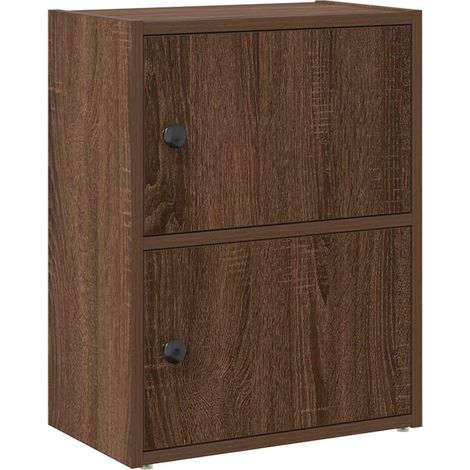 Maison Exclusive - Bücherregal Braun Eichen-Optik 40x24x52 cm Hol