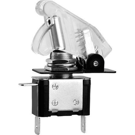 Interrupteur à bascule - 1 unité - Métal - 12V 20A SPST - Étanche IP67 - Pour véhicule et bateau (1/5)