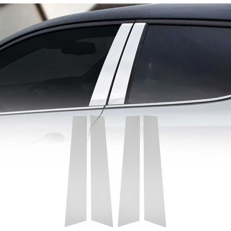 Couverture Garniture de pilier B pour Toyota Corolla 2019-2026 Berline inox 4Pcs (1/5)