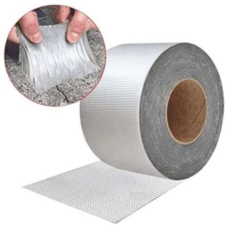 Waterproof and Resistant Adhesive Tape, Effective Leak Stop - 500cm x 5cm Adhesive Tape - Waterproof Sealing Strip - Self-Adhesive - Roof Leak - Surface Crack (1/4)