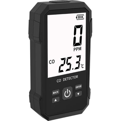 Détecteur Monoxyde Carbone Analyseur Gaz Combustible Portable Détecteur Fuite Gaz Naturel Multifonction Alarme À Réponse Rapide Détecteur Fuite Gaz Portable Alarme Détecteur Co (1/5)