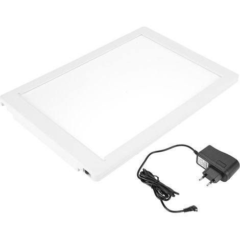 Lampe négatoscope LED 36x24cm, luminosité élevée, prise UE 100-240V AC, éclairage radiographie haute intensité, visionneuse à rayons X murale (1/5)