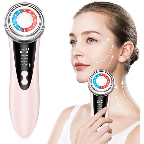 Appareil Anti Rides Visage, Appareil Massage Visage, Masseur Facial,Anti-âge, Améliore, Raffermit et Lisse La Peau (1/5)