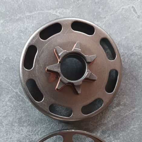 Pignon d'embrayage 435 435E 440 440E, 505 44 15-01 Tambour d'embrayage Disque entraîné (1/2)