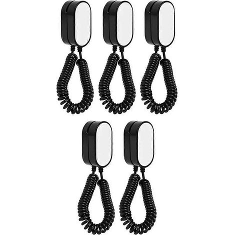 Magnetische Wandhalterung für Fernbedienungen von Fernsehern und Klimaanlagen, mit Federseil (6er-Pack). (1/5)