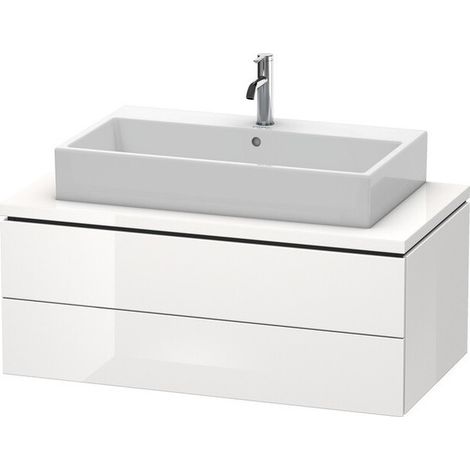 L-CUBE mobile consolle basso 400x1020x547mm noce scuro