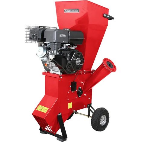 Biotrituratore Lea DU56420-89 motore a scoppio Loncin frantumazione rami da 89mm