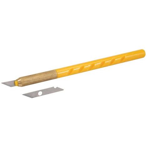 Scalpello in plastica robusto con ghiera zigrinata - 24 lame da 150 mm