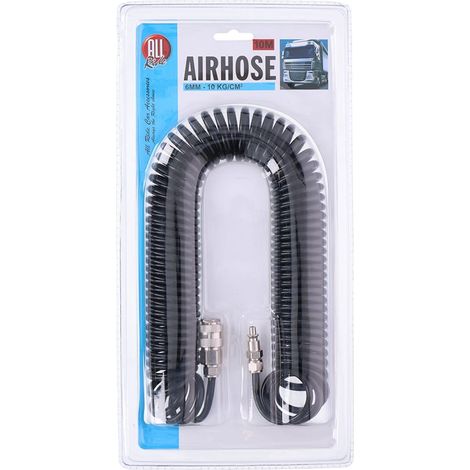 Luftschlauch 10 m – 6 mm, max. Druck 10 kg/cm2 (1/2)