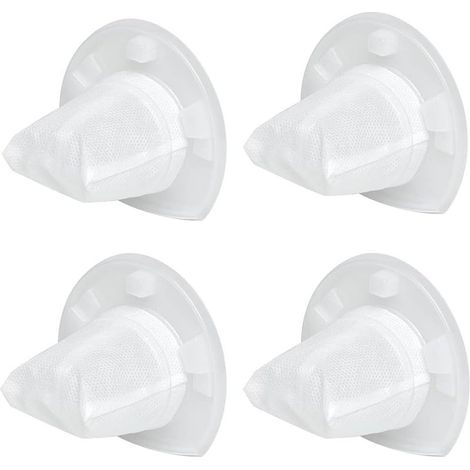 Lot de 4 filtres de rechange pour aspirateur sans fil Black & Decker Power Tools VF110 Dustbuster, compatibles avec les modèles CHV1410L, CHV9610, CHV1210, CHV1410, CHV1410B, CHV1510 et BDH2000L. (1/5)