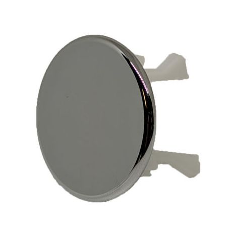Ricambio copriforo per troppopieno cromo lavabo bidet Duravit 1001070000 (1/2)