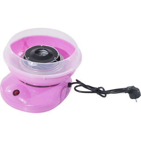 Máquina algodón azúcar uso doméstico polipropileno acero inoxidable aluminio 450W-550W 27x26x18 cm Rose (1/5)