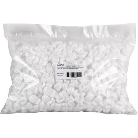 Chips de relleno ligeros para embalaje 0,010m3
