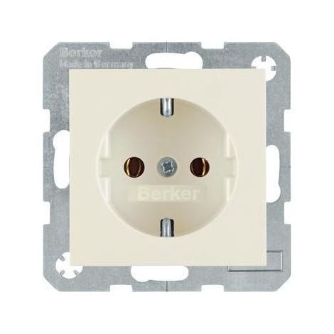 Berker SCHUKO-Steckdose ws/gl 47438982 (1/5)