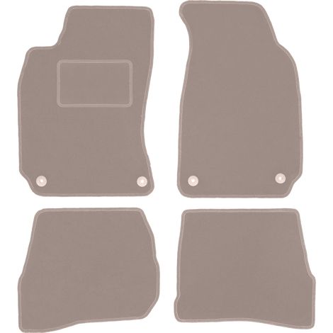 Beige Veloursmatten für: Volkswagen Passat B5 FL Limousine, Kombi, Variant (2000-2005) (1/5)