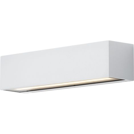 WILLY Applique Monoemissione a LED 7W, 3000K-4000K CCT Switch, IP54, Struttura Bianca in Alluminio pressofuso - Rossini Illuminazione (1/3)