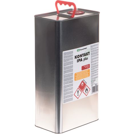 Alcohol isopropílico kontakt-IPA-plus/5000, bote de metal, pasta térmica AG de 5l (1/2)