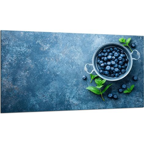 PLAQUE DE PROTECTION EN VERRE POUR CUISINIÈRE 90X52 FRUIT (1/5)