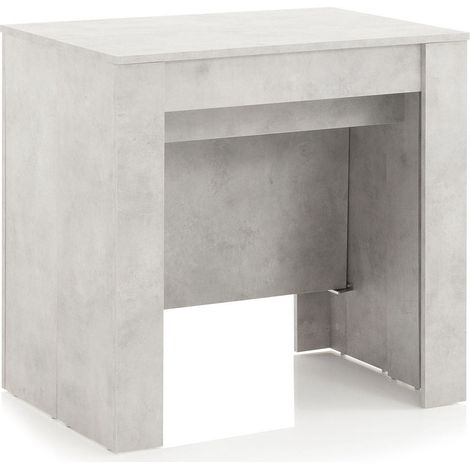 Consolle Allungabile 54/252x78,5x78 cm in Melamina Cemento (1/5)