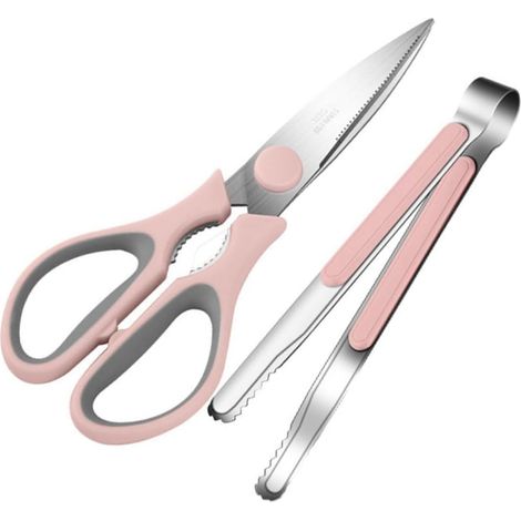 Ensemble de cuisine multifonctionnel 2 pièces en acier inoxydable (1/4)