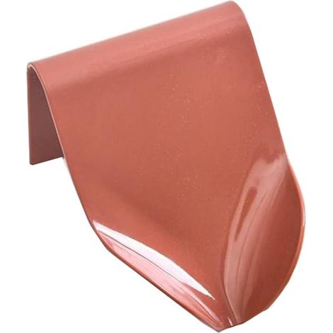 Vidange rangement salle de bain porte-savon mural non marquant (rouge)