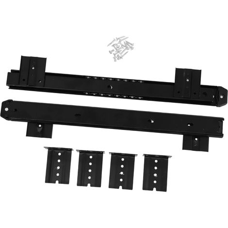 Glissières de tiroir à clavier Sewroro extension complète, en acier et (1/5)