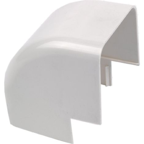 EID – Angle extérieur pour goulotte de climatisation 80 mm – Accessoire pour goulotte électrique – AG80AE