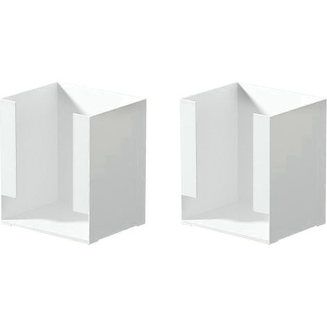 2er-Pack Aufbewahrungsboxen für Küchennudeln, Schlafzimmer-Make-up-Organizer, 17,5 x 14 x 20 cm