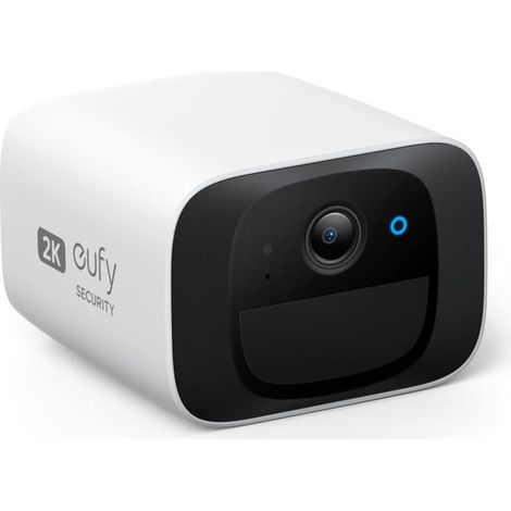 Anker – Caméra de surveillance WiFi extérieure 2K sans fil – Vision nocturne – Panneau solaire inclus – Résolution 2,4 GHz (1/5)