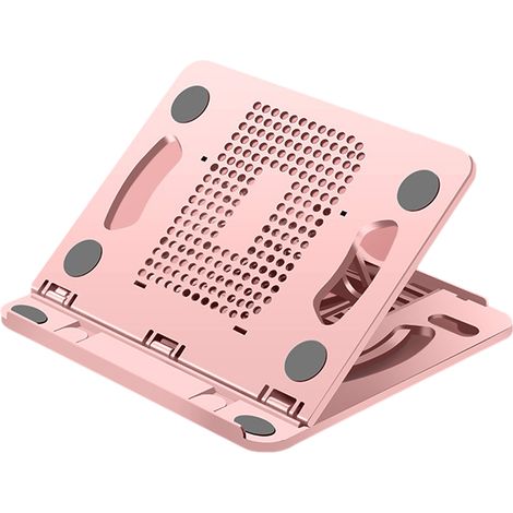 Support Laptop Réglable - Pivotant 360° - Hauteur et Angle Réglables - Pour Bureau Maison ou Bureau à Domicile - 1 Pièce (1/5)