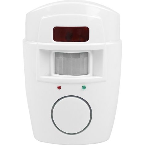 Système d'alarme de sécurité avec détecteur de mouvement PIR sans fil et télécommandes pour garage et maison