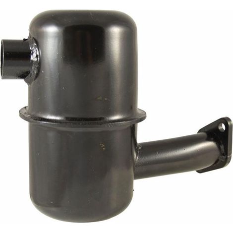 Lem Select – Silencieux moto adaptable Lombardini Ø 24 mm – Hauteur 150 mm – Bride 2 trous entraxe 47 mm – Application IM 300, IM 350